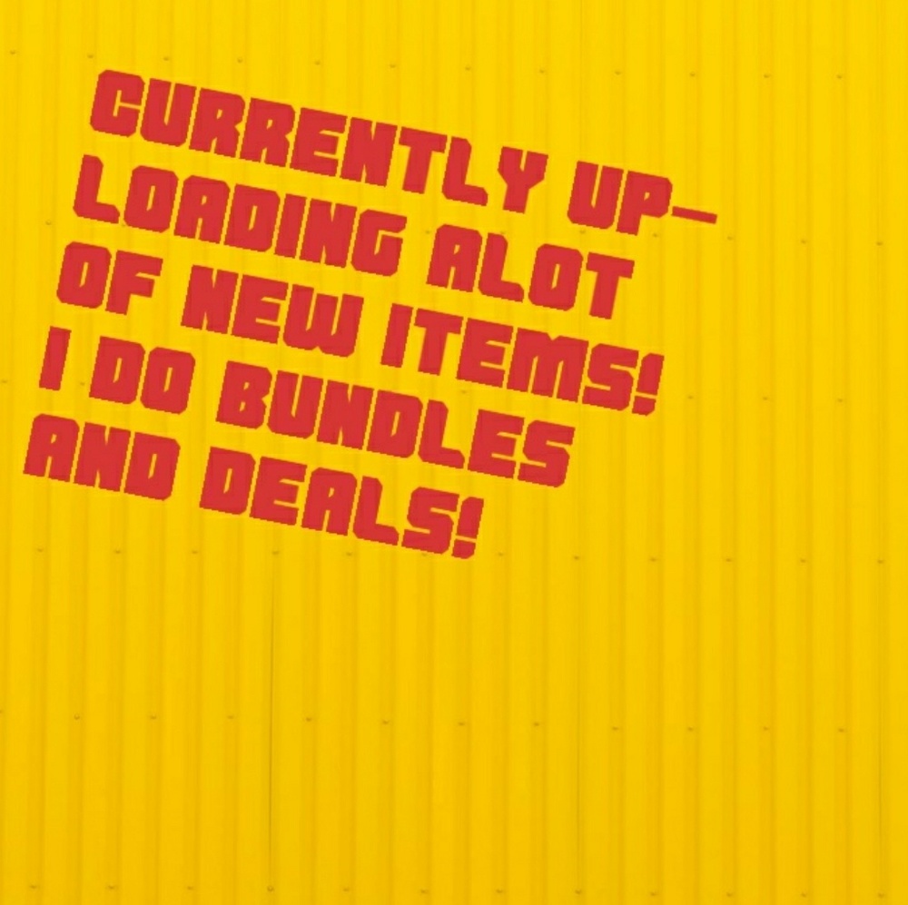 NEW ITEMS!!